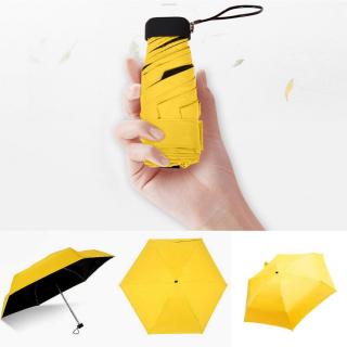 Rainy Day Pocket Umbrella Mini Folding Sun Umbrellas Parasol Sun Folda_1